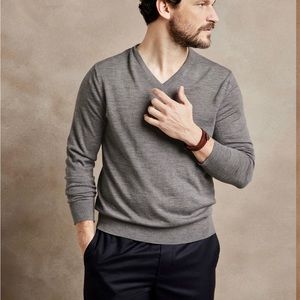 Banana Republic Men’s Merino Wool Luxury Blend Sweater